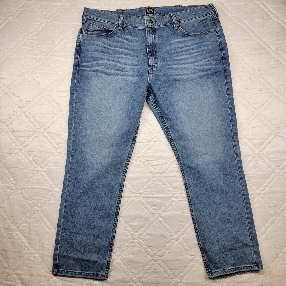 Lee Athletic Fit blue jeans men's size 42X30
